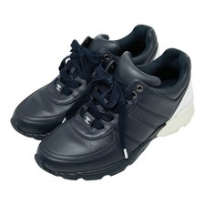 CHANEL COCO Mark Sneakers size: 37.5 G31711 Women  Used  