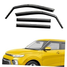 Extra Durable Window Deflectors in-Channel Window Visors For Kia Soul 20-26