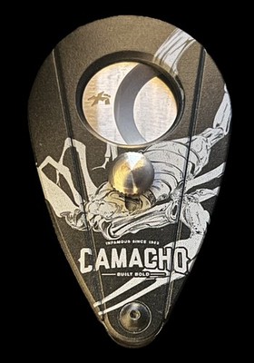 Xikar Camacho X12 Cigar Cutter, Black With White Scorpion, XI-201BKL-CAM, NIB