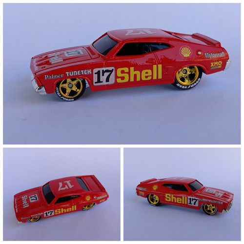 HOT WHEELS 73 FORD FALCON XB SHELL TRIBUTE CUSTOM - Picture 1 of 15