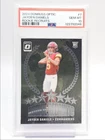 JAYDEN DANIELS 2024 DONRUSS OPTIC ROOKIE RECRUITS GEM A RC PSA 10 Q0004