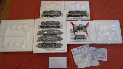 Bachman Hawthorne Village Thomas Kinkade Weihnachten Express Zug Set On30 OO