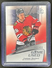 2023-24 SP Game Used Connor Bedard 2003 04 Retro Rookie Debut RC #/499