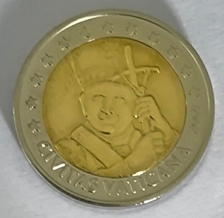 Vatikan 2001 Probe Prägung