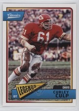 2018 Panini Classics Legends Curley Culp #139 HOF 0g7