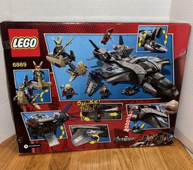 2012 LEGO Marvel Super Heroes Quinjet Aerial Battle Avengers 6869