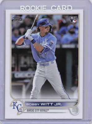 2022 Topps Bobby Witt #660 RC 