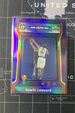 2020-21 Panini Donruss Optic - Air Defense Kawhi Leonard #4 Purple Prizm