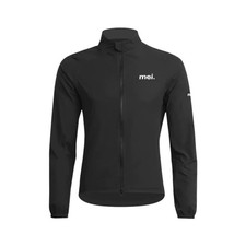 MCYCLE Windproof Jacket Unisex | Giacca a vento per bici da corsa nera | Taglia S