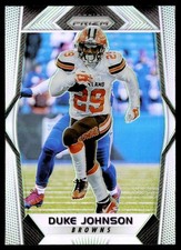 2017 Panini Prizm Silver Prizm Duke Johnson Cleveland Browns #13