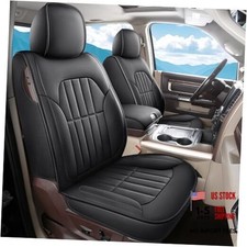 Dodge Ram Seat Covers Front A:concave Front short Middle Rear Front Set/Black
