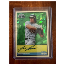 Leaf 1950 2026 Jose Canseco Autograph 1/1 