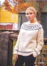 Strickpaket mit Anleitung für Islandpullover...