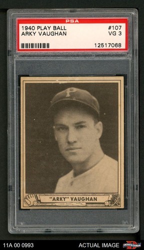 1940 Arky Vaughan #107