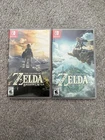 Zelda: Breath Of The Wild And Tears Of The Kingdom | With Case Nintendo Switch