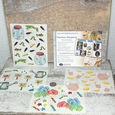 VTG The Creative Memories Collection: Summer Sensation 4 Blocks Sticker Sheets