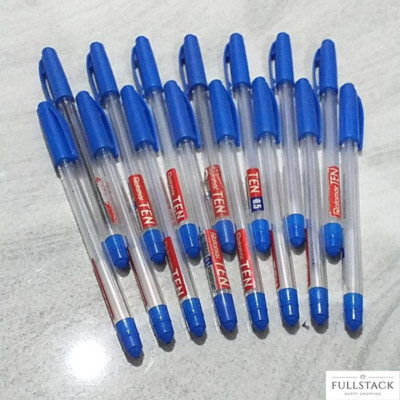 Old Ballpoint Pen Collection Lot of 20 Used Rotomac TEN for Craft