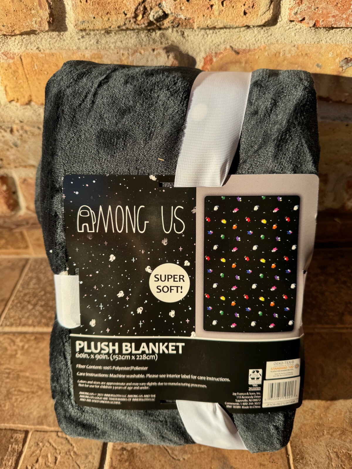 Among Us Ejected Collector's Limited Edition Crewmate Fleece Blanket Official Stunning