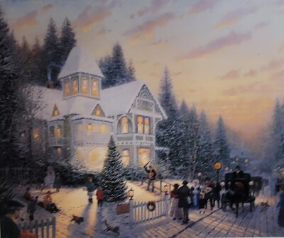 Merry Christmas to All 絵画　アンティーク 1992 
