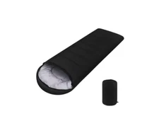 Mummy style Hiking & Camping Sleeping Bag 3- Seasons - Black