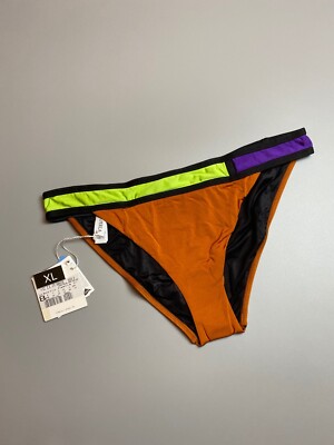 La Perla Italy womens swim bottom bikini orange XL it 48/usa 12/uk 16