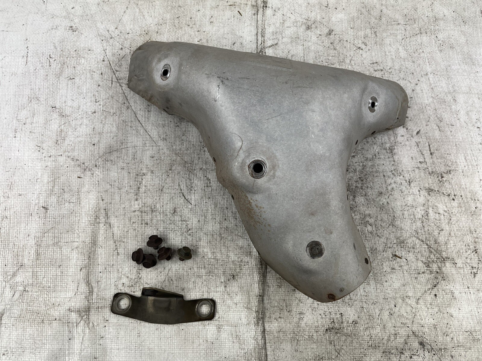 1990-1993 Mazda Miata Mx5 Oem Exhaust Header Heat Shield Cover Na 90-93  *CRACKS* | eBay