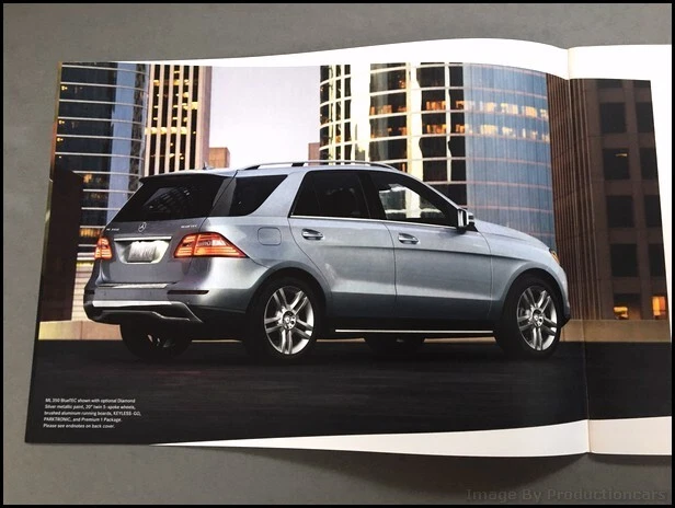 2014 Mercedes Benz M-Class ML350 ML550 28-page Sales Brochure Catalog - ML63 AMG - Image 3 of 4