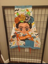 Frida Kahlo Aprons Women One Size With A Pocket. Delantal Mandil