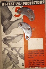 1950's-60's NOS Heel And Sole Taps On The Original Store Card