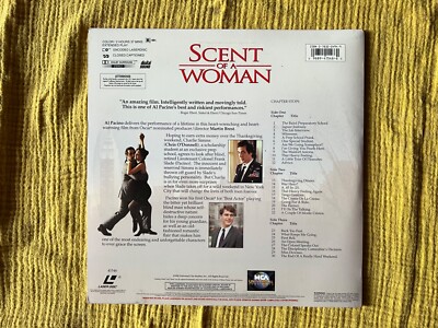 LASERDISC Movie Sent of a Woman 夢の香り PILF1745 UNIVERSAL /00600 Scent of a Woman (Laserdisc, 1993) Extended Play Al Pacino | eBay