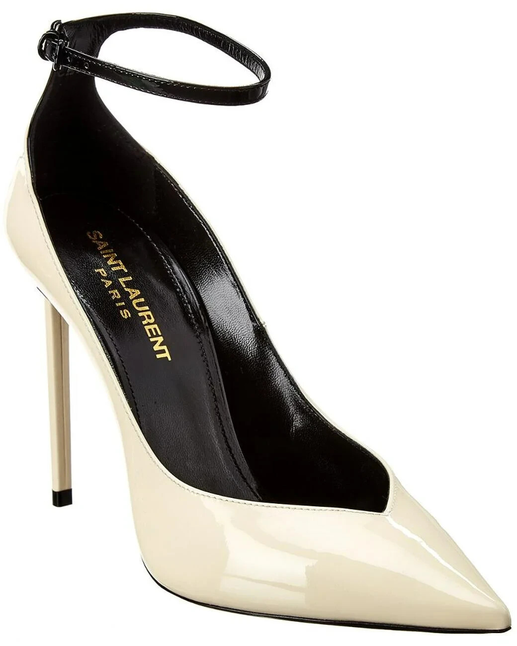 Nuovissimi tacchi cinturino alla caviglia Saint Laurent Zoe taglia 40