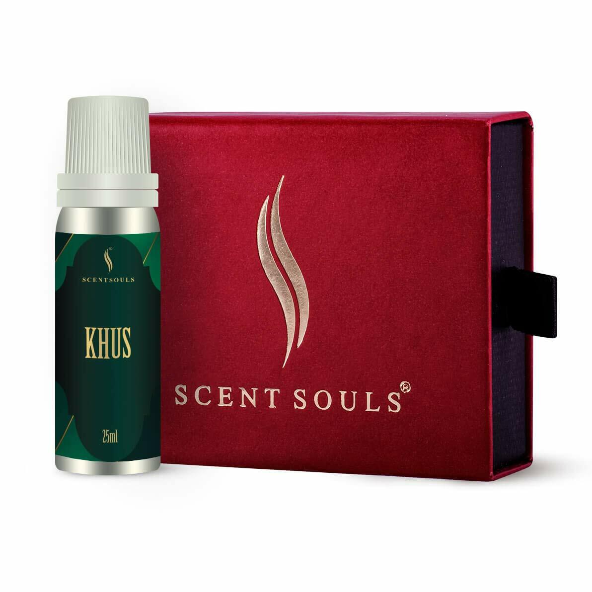 Scent Souls Khus Long Lasting Attar Fragrance Perfume Oil For