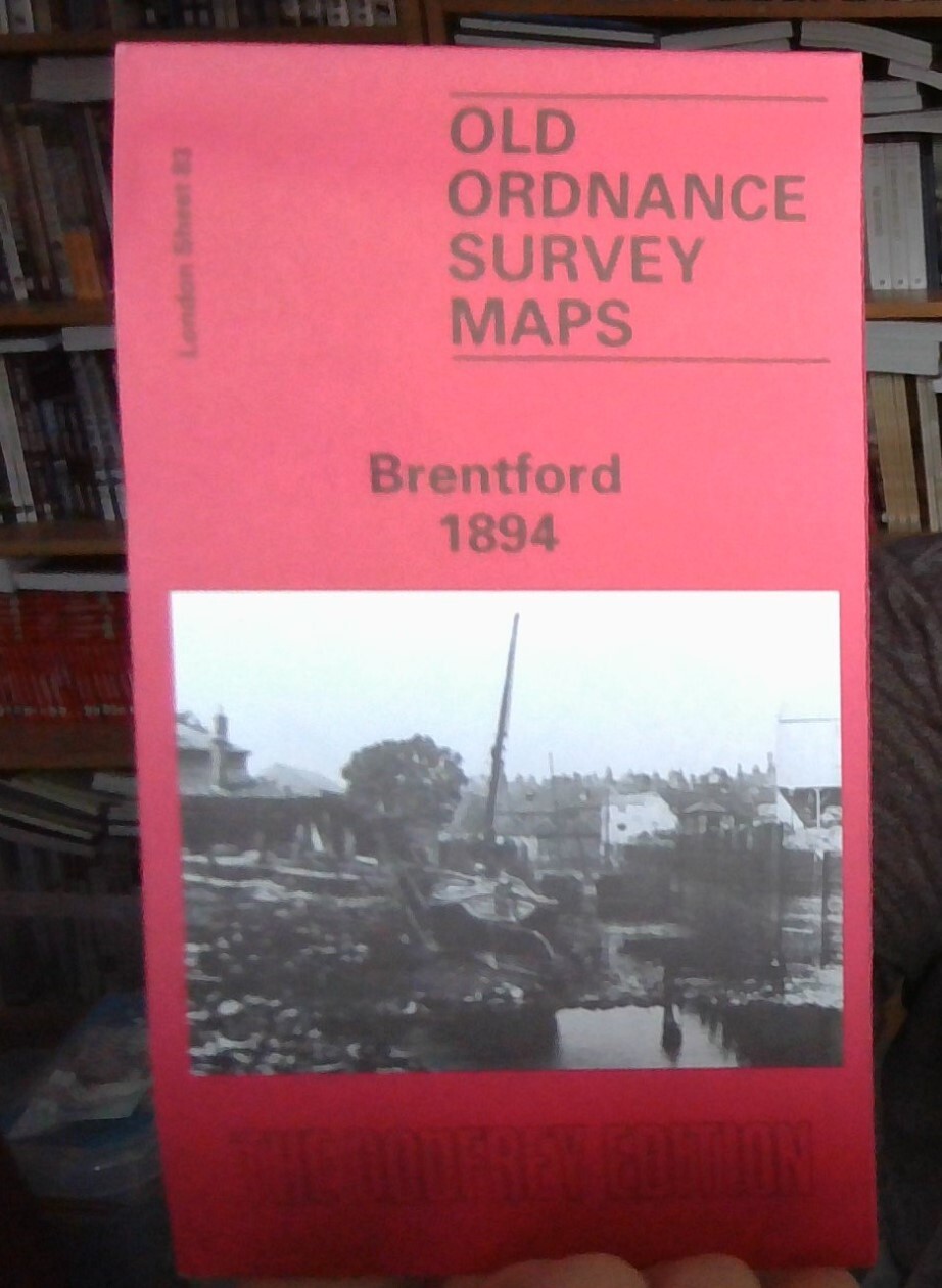 MAP OF Brentford 1894: London Sheet  083.2 NEW 9780850545098