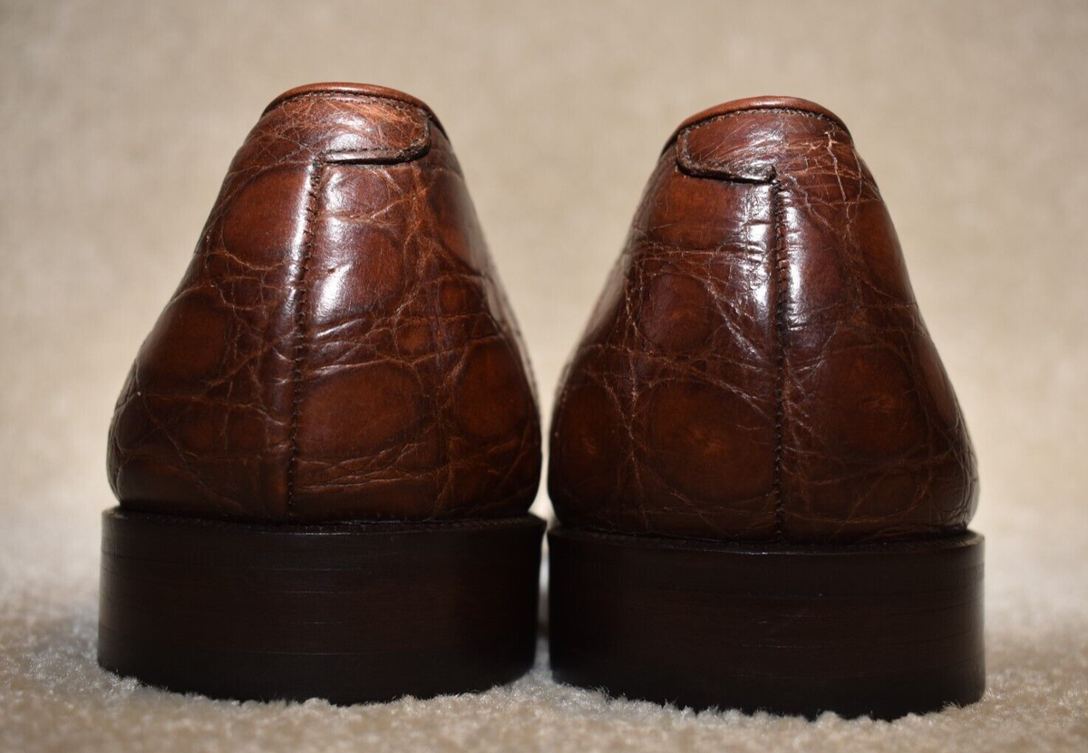 Maus & Hoffman Crocodile Embossed Loafers Maus and Hoffman Crocodile Loafers | Mercari main image 3