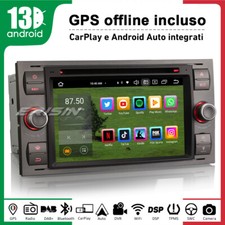 64GB Android 14 Autoradio CarPlay GPS Navigatore Ford Focus Fiesta Transit Kuga