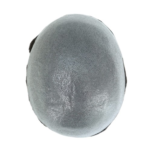 Thin Skin Mens Toupee Natural Human Hair Replacement System Human Hairpieces - Picture 7 of 42