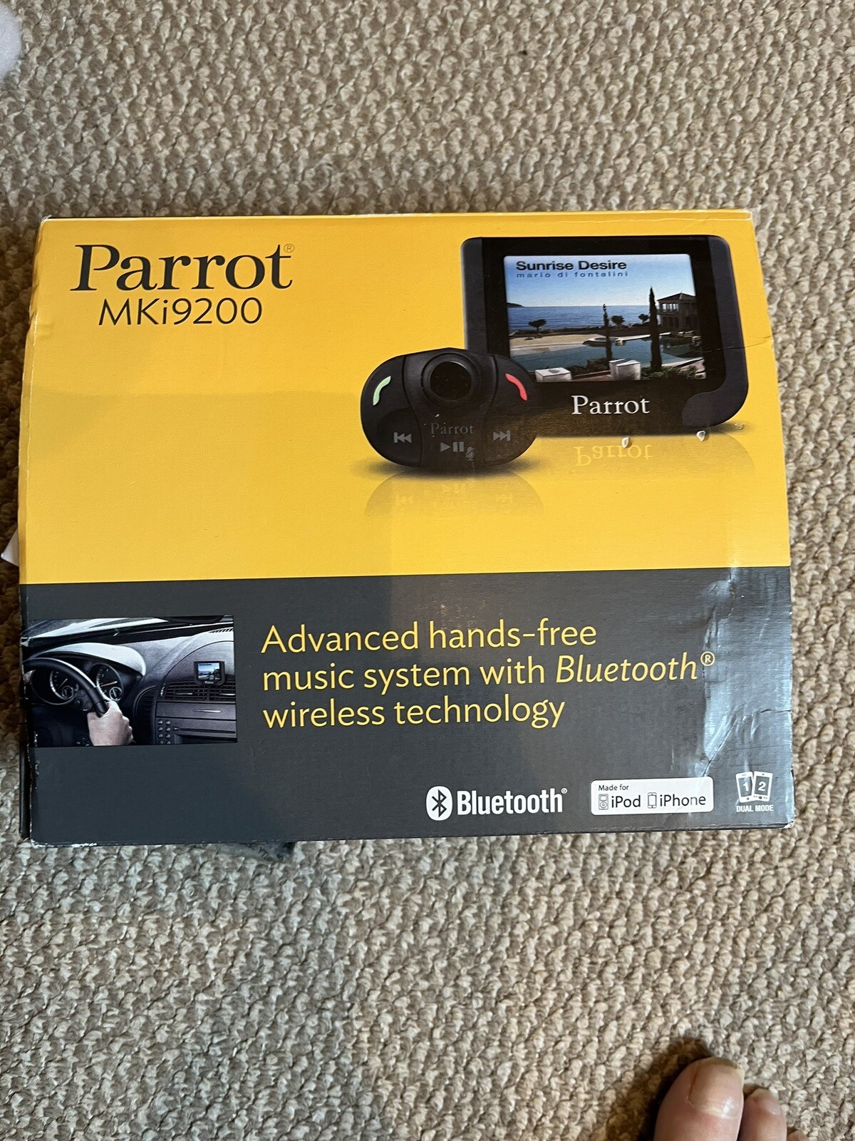 parrot bluetooth handsfree car kit mki9200 eBay