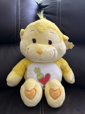 2004 Care Bears Cousins Playful Heart Monkey Play Along 13" Limited Edition