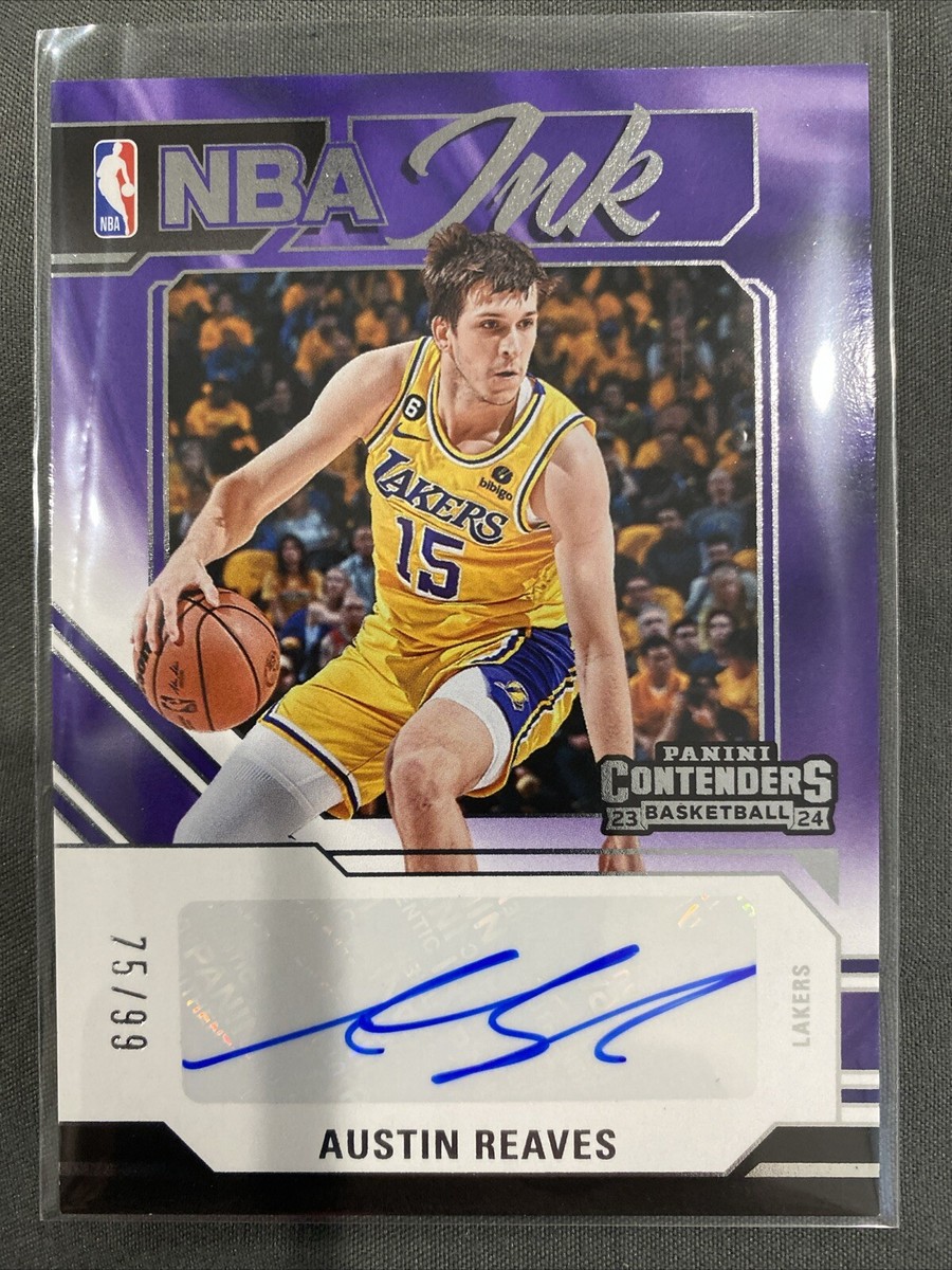 2023-24 Panini Contenders NBA Ink Auto Austin Reaves SP /99