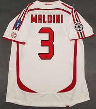 Maglia Milan Maldini Finale Champions Atene 2007 Away Football Soccer Shirt