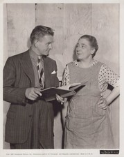 Esther Dale + Director Louis King in Wild Money (1937) Vintage Movie Photo K 97