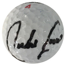 Carlos Franco Autographed Titleist 4 Golf Ball