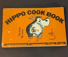 Hippo Cook Book - Hippopotamus Hamburger 1969 - Jack Falvey / Wolo Illustrated
