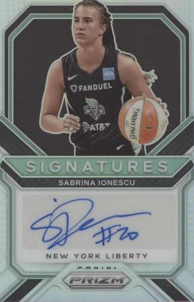 2021 Panini Prizm WNBA Sabrina Ionescu Basketball Card #39 - New York Liberty
