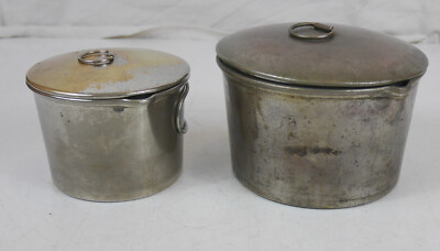 2 Réchauds Stérilisateurs Anciens – Pétrole/alcool – Matériel Médical Militaire WW1