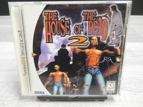 Authentic The House of the Dead 2 Sega Dreamcast 1999 CIB Complete Video Game