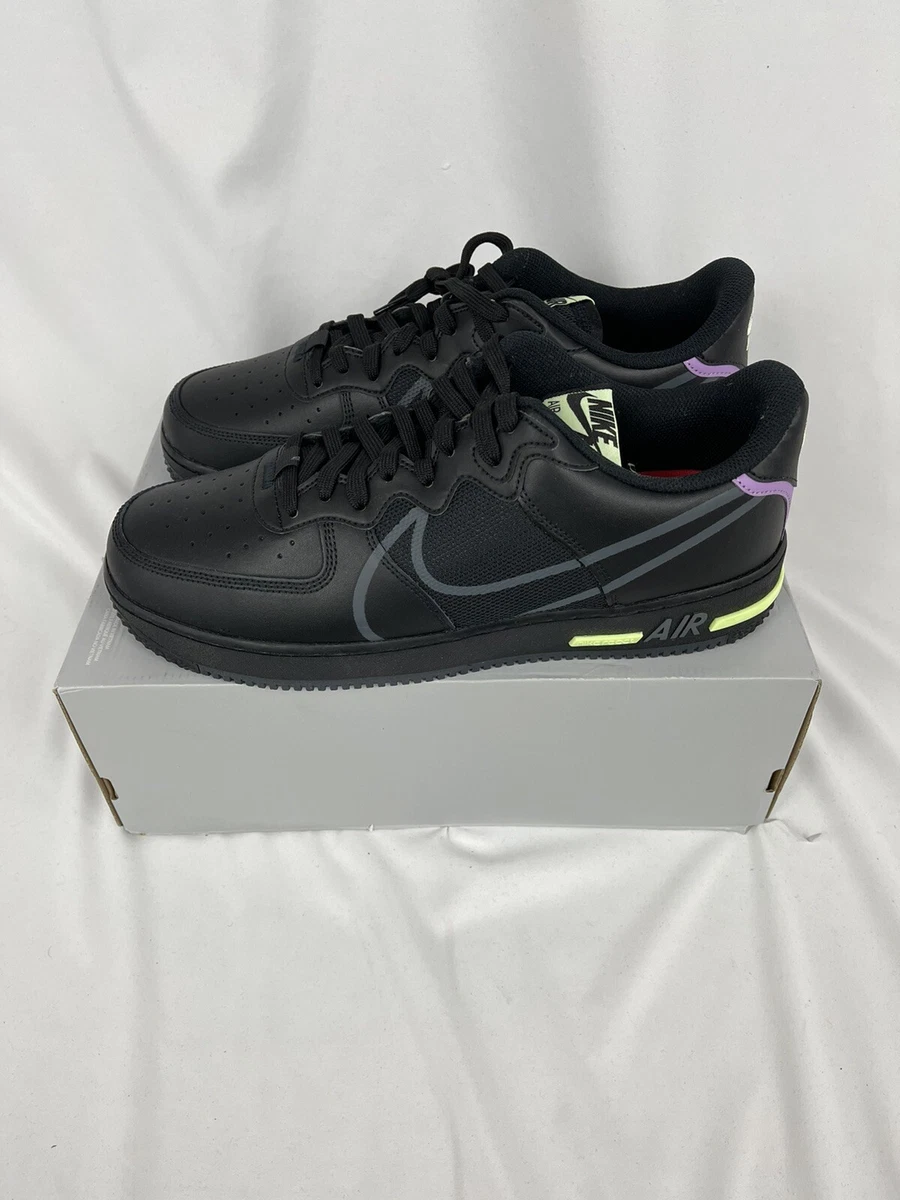 Nuove nike air force clearance 1 black & volt