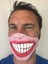 thumbnail 3 - FUNNY HALF FACE BIG TEETH VENEERS RYLAN SMILE MASK LATEX FANCY DRESS STAG PARTY
