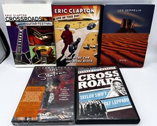 Lot of 5 Live Tour DVD’s Clapton (2), Zeppelin, Santana, Swift/Leppard