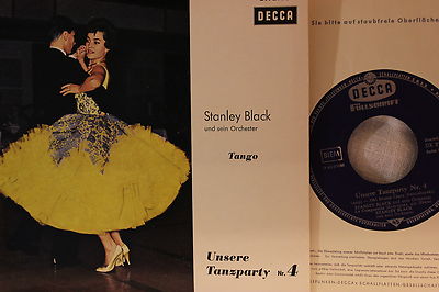 Stanley Black Und Sein Orchester    Tango- Single 60er D - Decca DX 2153